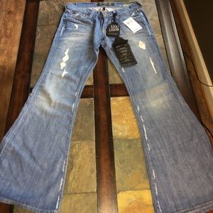 NWT LUCKY Zoe MidRise Reg Bell Bottom Jeans